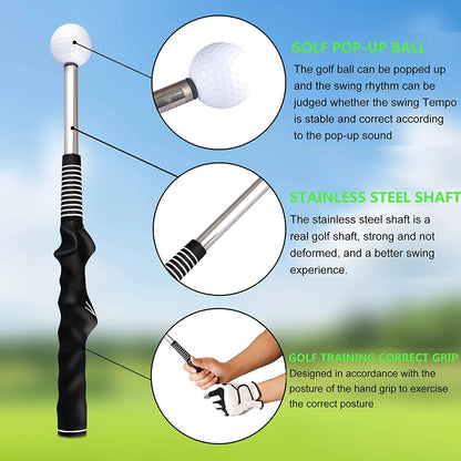 Golf swing tempo trainer