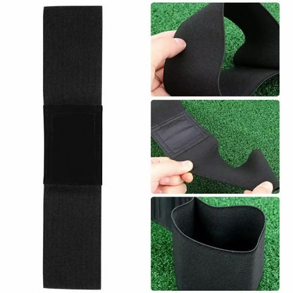 Golf swing arm band