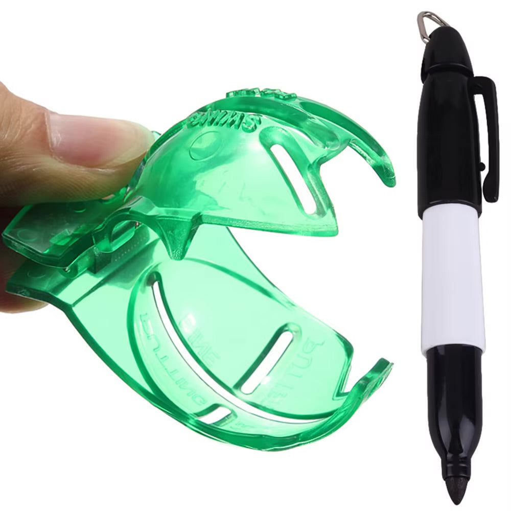 Golf ball liner pack with markers