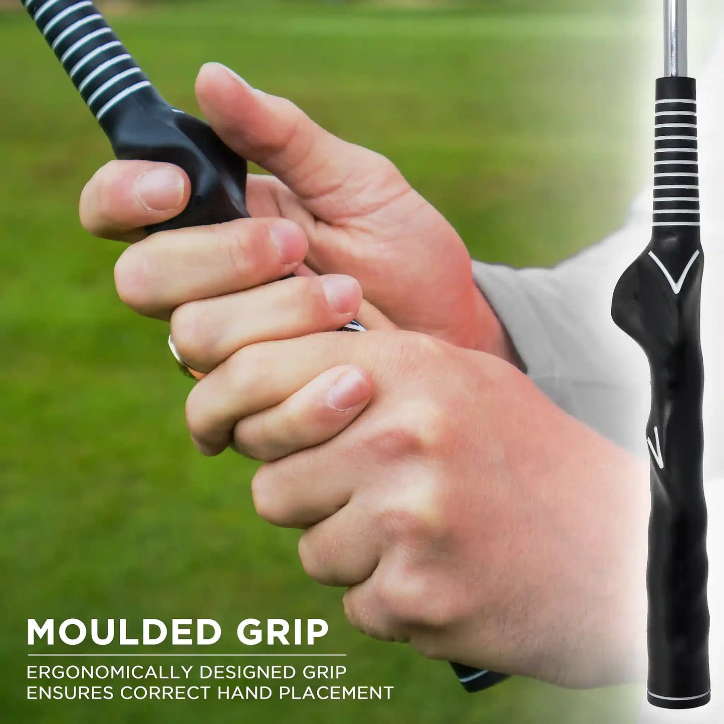 Golf Club Hand Placement Aid