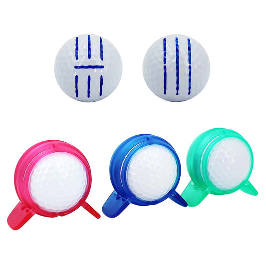 Golf ball liner pack with markers