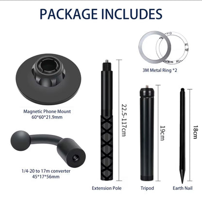 Tripod With Stake for Golf